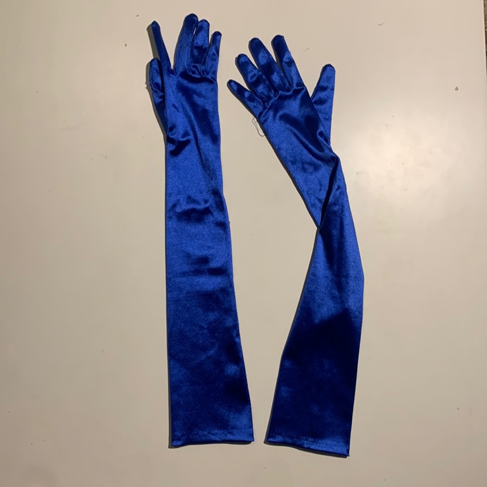 Long Silk Gloves